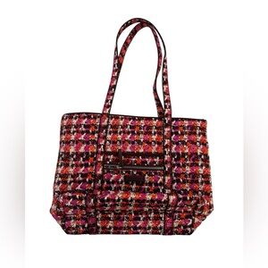 Vera Bradley Villager Tote in Houndstooth